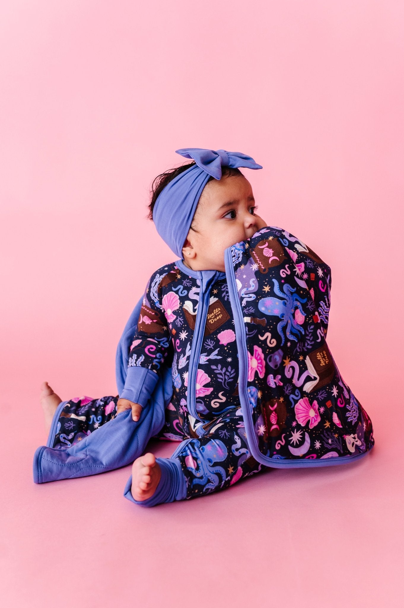 Mini Blankie - SPELLS OF THE DEEP - The Sleepy Sloth