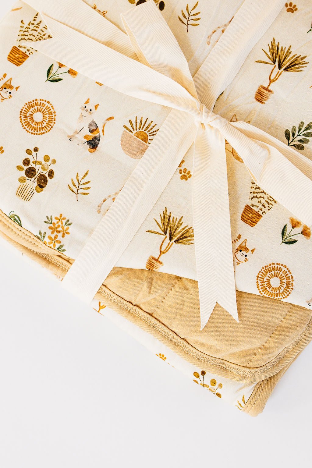 MINI BLANKIE - WHISKERS & WALLFLOWERS - The Sleepy Sloth