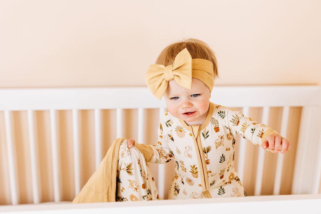 MINI BLANKIE - WHISKERS & WALLFLOWERS - The Sleepy Sloth