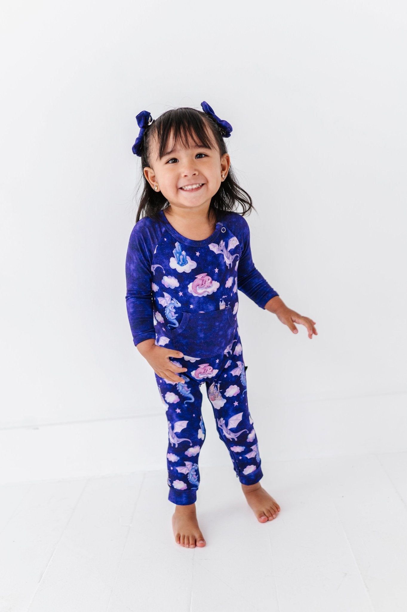 MINI CLIP BOW SET - AMETHYSIA - The Sleepy Sloth