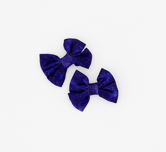MINI CLIP BOW SET - AMETHYSIA - The Sleepy Sloth