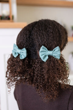 Mini Clip Bow Set - Merry Mosaic