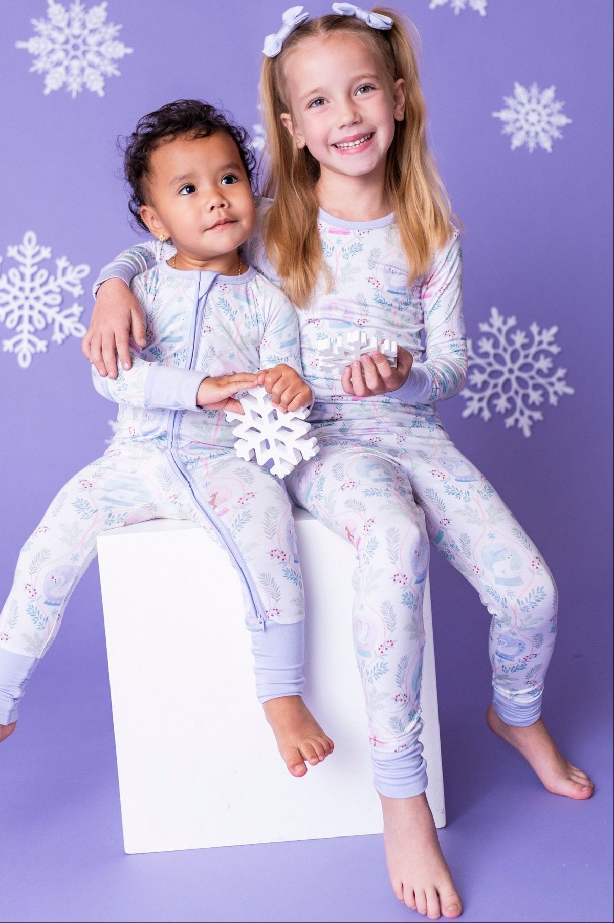 Mini Clip Bow Set - Snow Much Wonder - The Sleepy Sloth