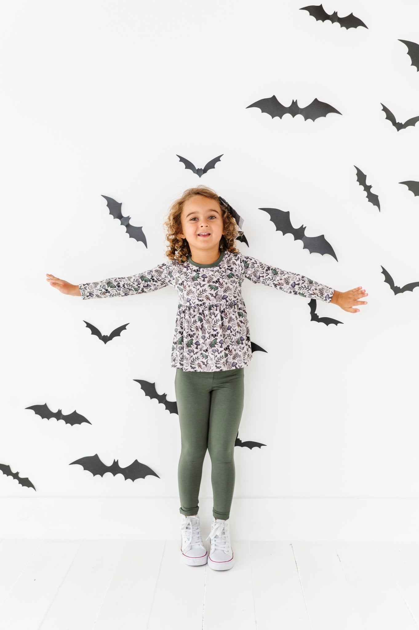 PEPLUM TOP WITH LEGGINGS - HOCUS CROAKUS - The Sleepy Sloth