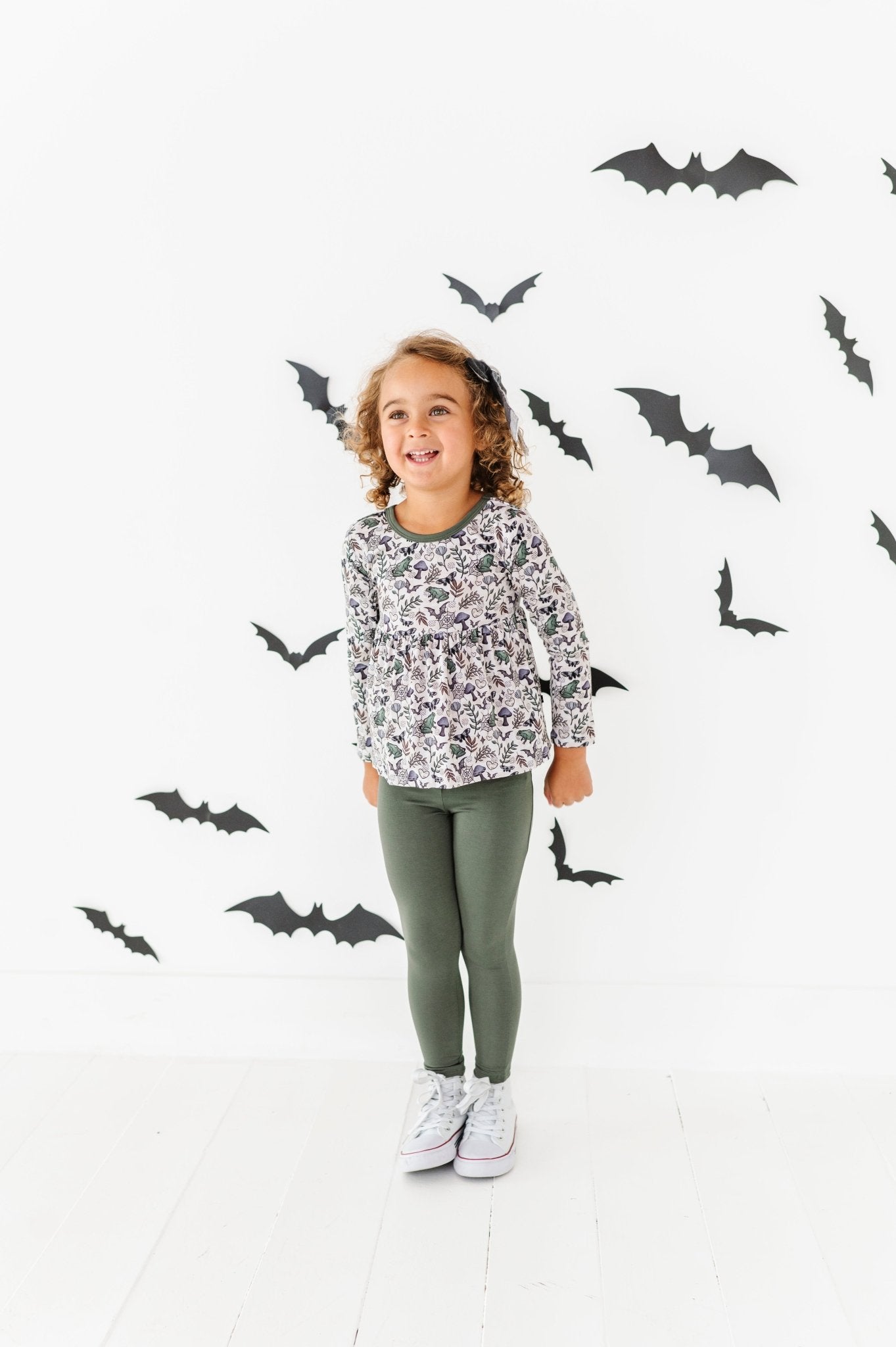 PEPLUM TOP WITH LEGGINGS - HOCUS CROAKUS - The Sleepy Sloth