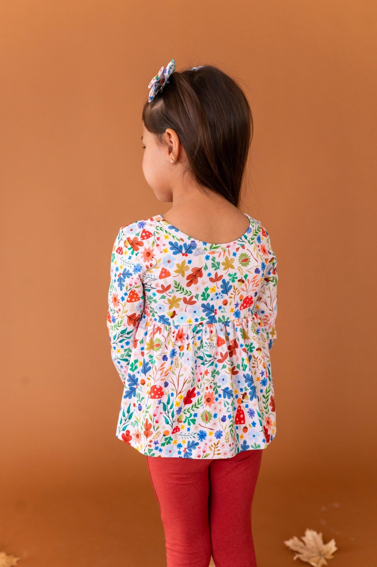 Peplum Top With Leggings - Toadstool Meadows - The Sleepy Sloth