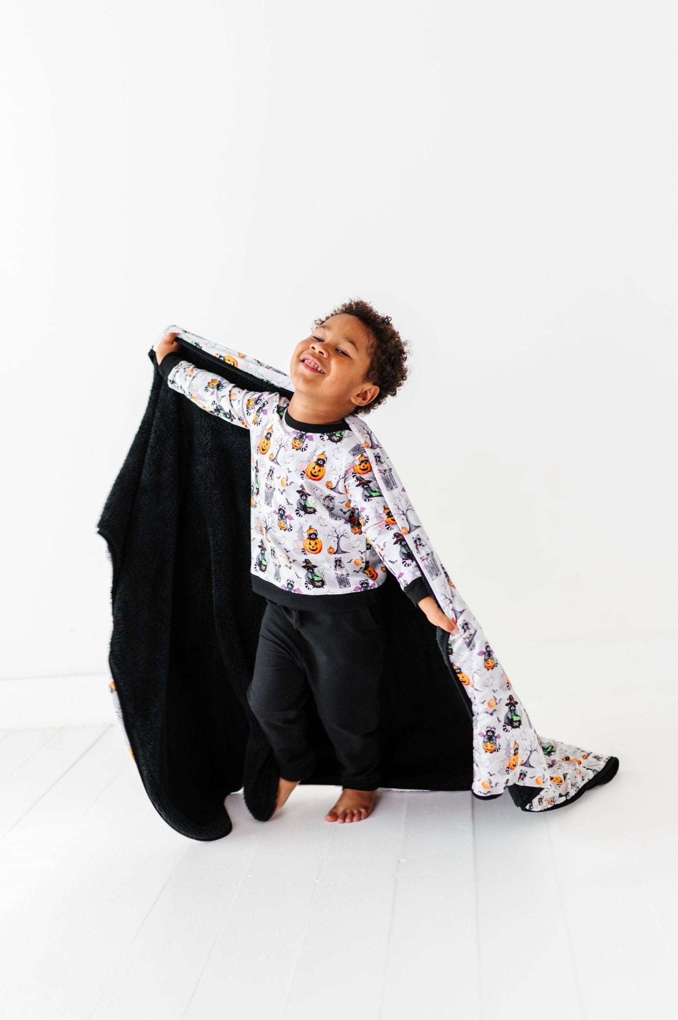 Plush Toddler Blankie - MIDNIGHT MISCHIEF - The Sleepy Sloth