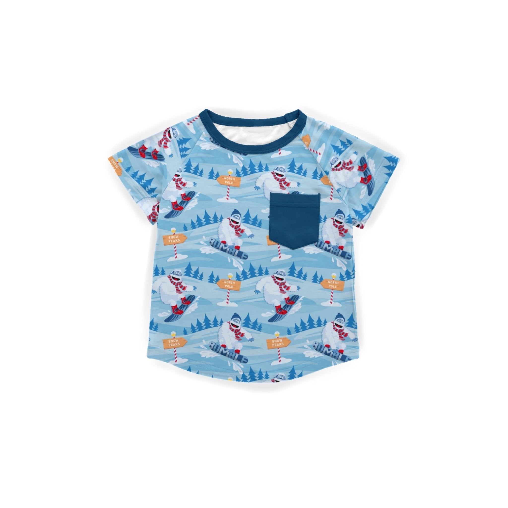 POCKET TEE - BUMBLE - The Sleepy Sloth