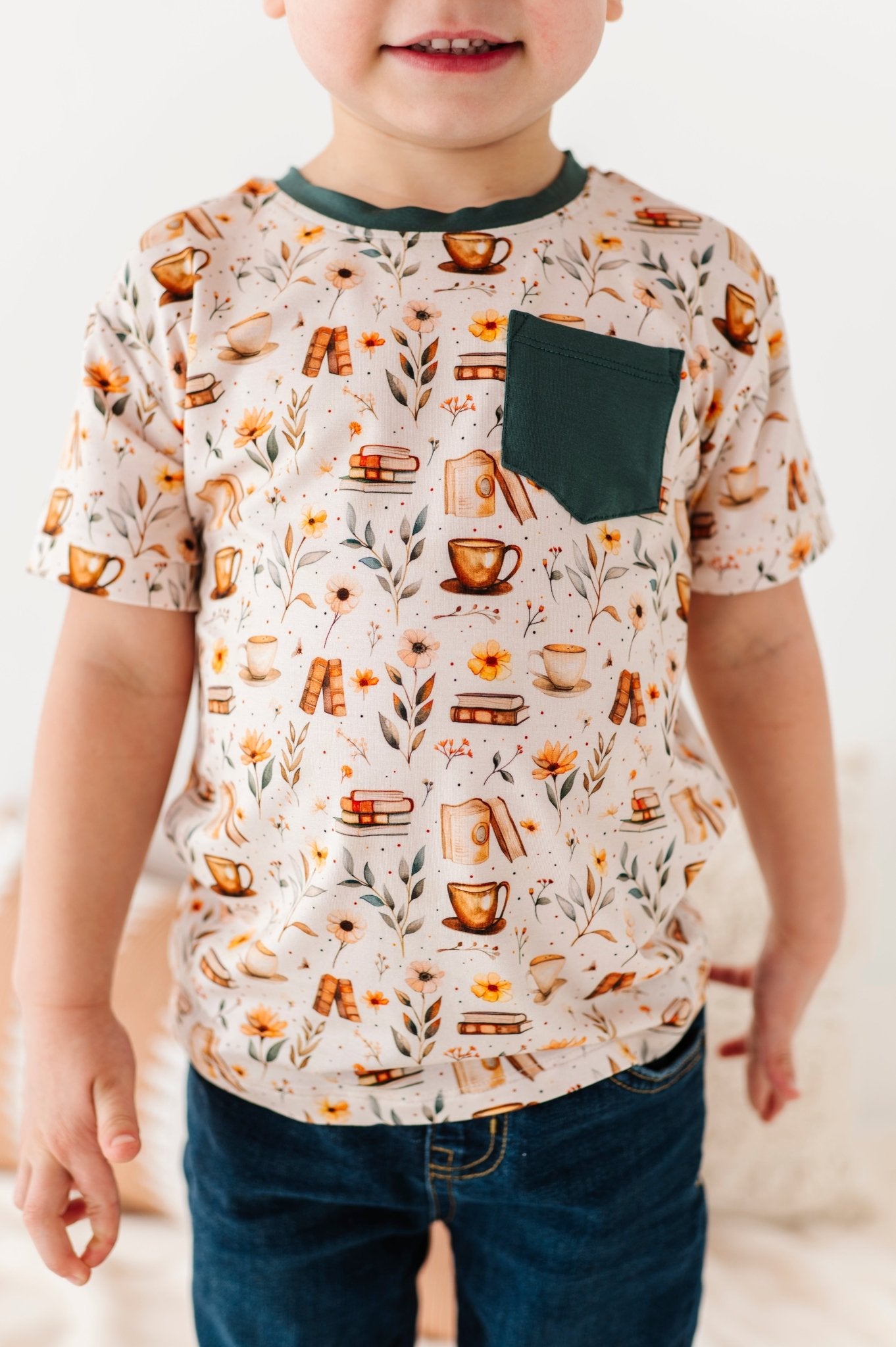 POCKET TEE - PERFECTLY BREWED - The Sleepy Sloth
