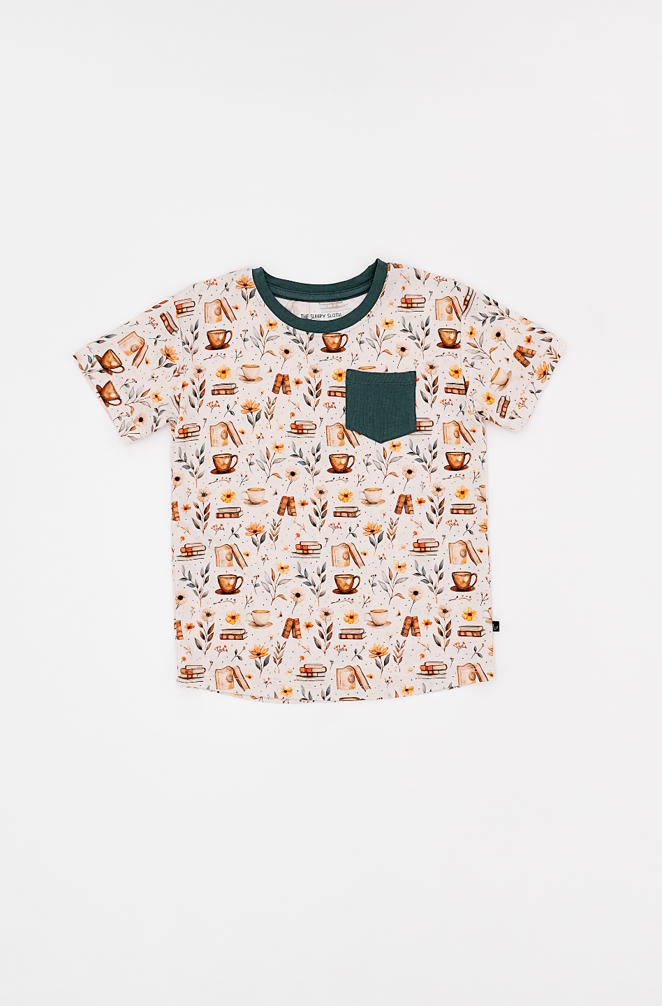POCKET TEE - PERFECTLY BREWED - The Sleepy Sloth