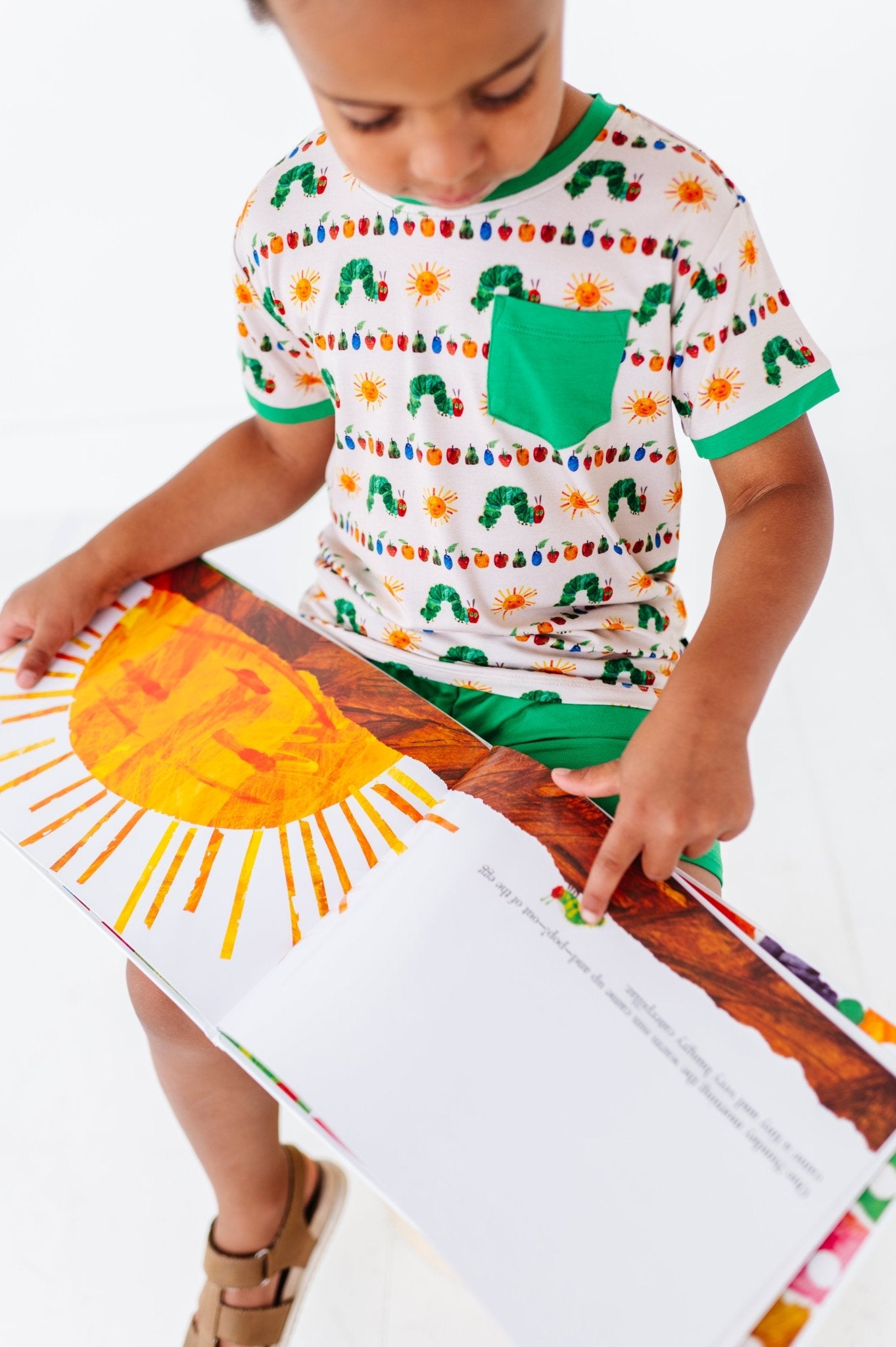 POCKET TEE SHORT SET - Still Hungry - The Sleepy Sloth