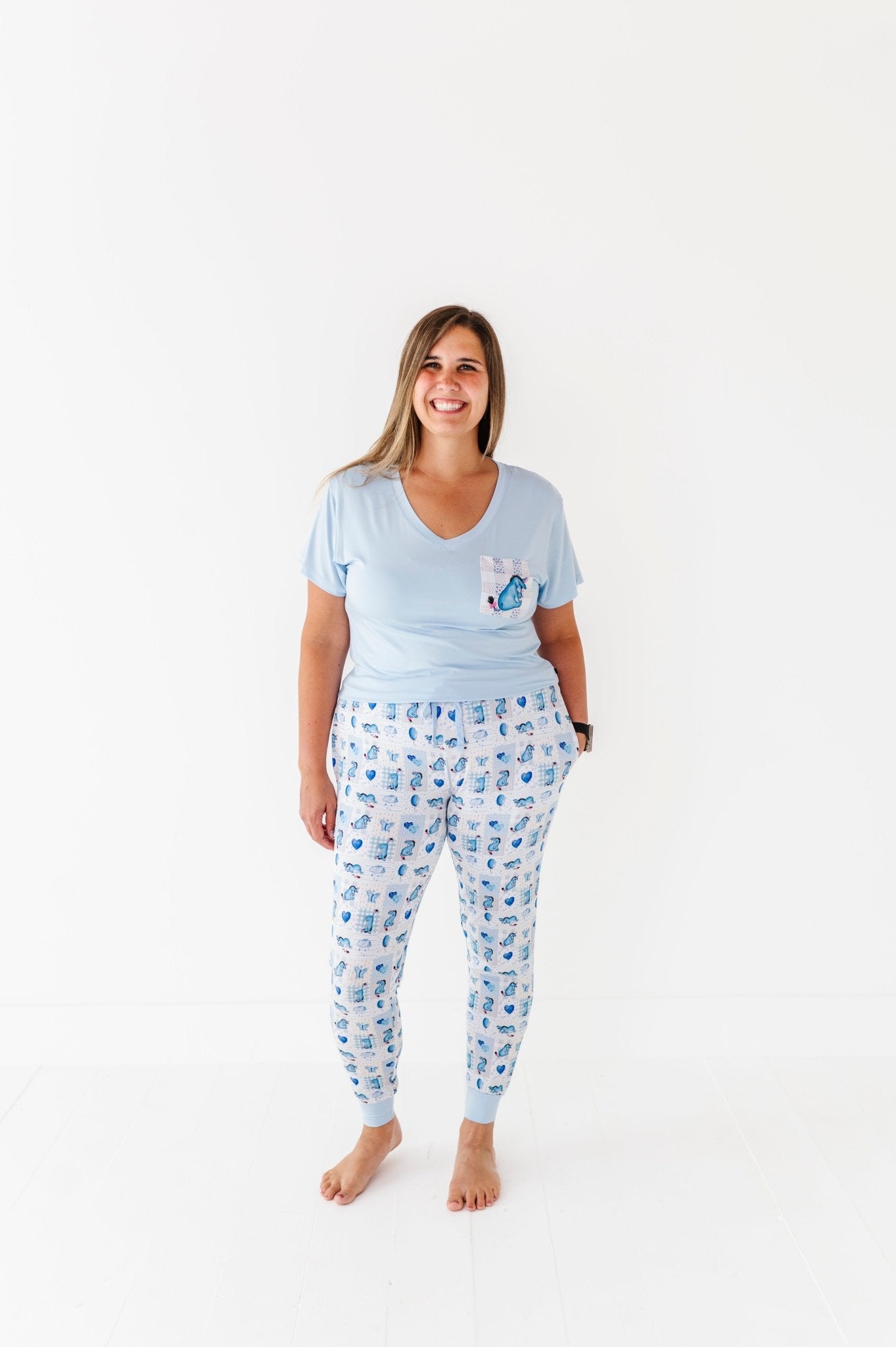 POCKET WOMEN'S SHIRT - EEYORE THE BEST - The Sleepy Sloth