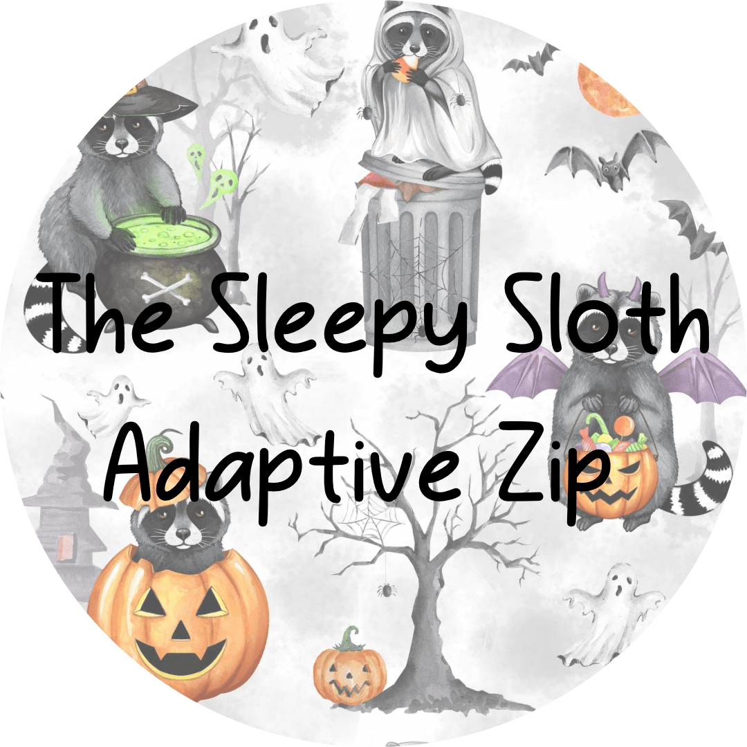 PREORDER ADAPTIVE ZIP JAMMIES - MIDNIGHT MISCHIEF PREORDER - The Sleepy Sloth