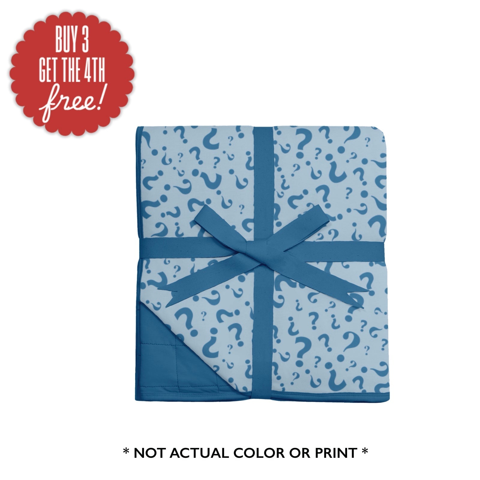 PREORDER MINI BLANKIE - MYSTERY BOY PRINT A - The Sleepy Sloth