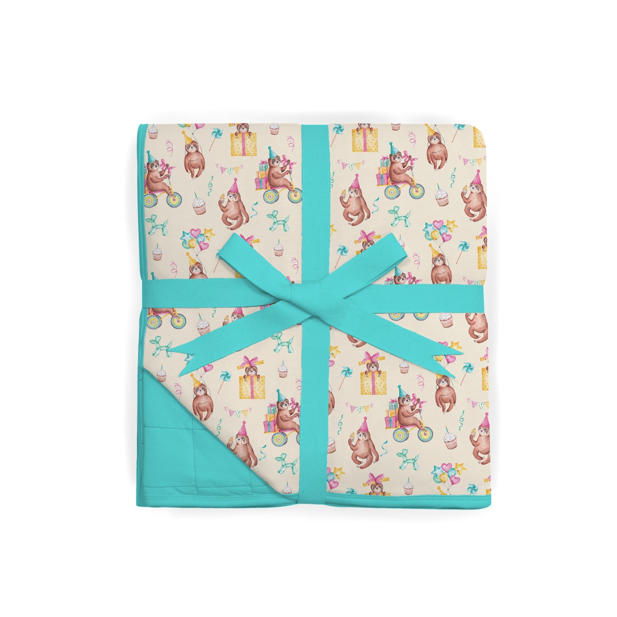 Preorder Mini Blankie - Sleepy Party - The Sleepy Sloth