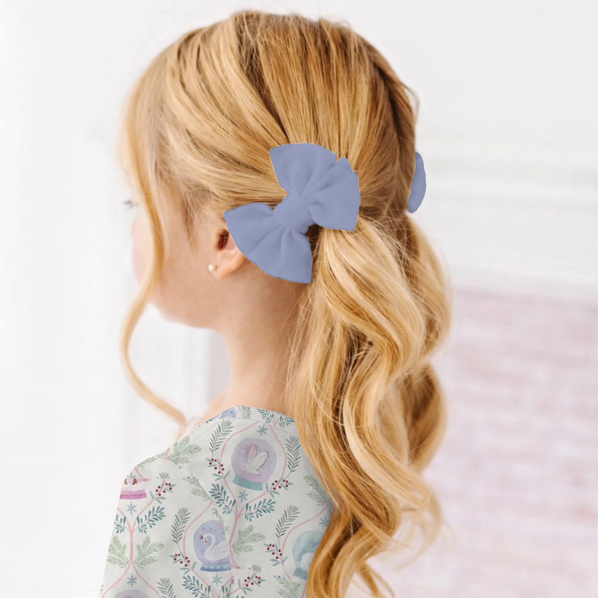 Preorder Mini Clip Bow Set - Snow Much Wonder - The Sleepy Sloth
