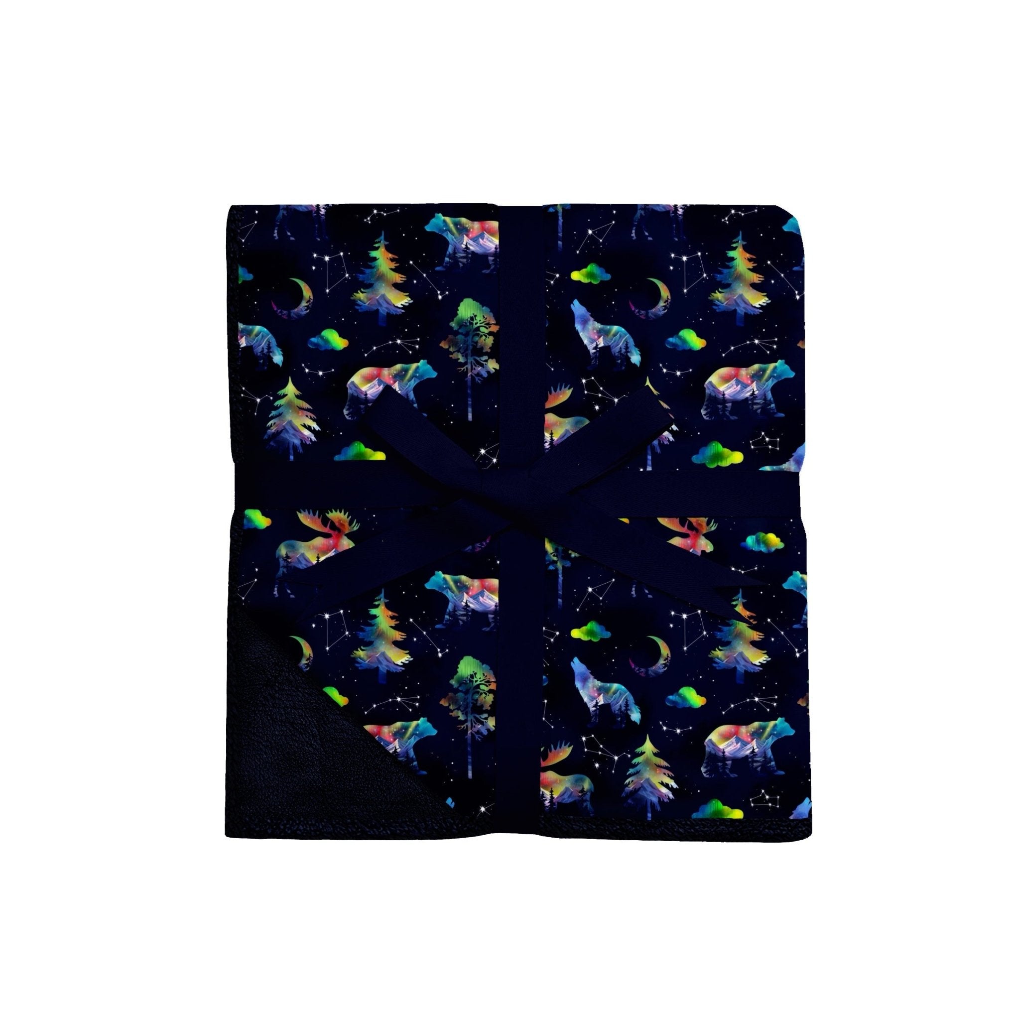 PREORDER PLUSH TODDLER BLANKIE - NORTHERN NIGHTS - The Sleepy Sloth