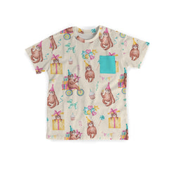 Pocket Tee - Sleepy Party