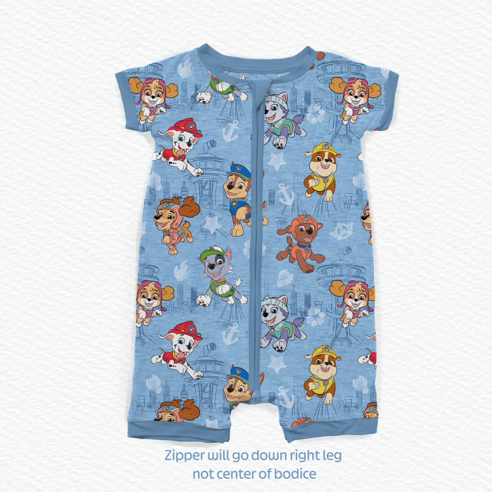 PREORDER SHORTIE - PAW PATROL™ ON A ROLL! (BLUE) - The Sleepy Sloth