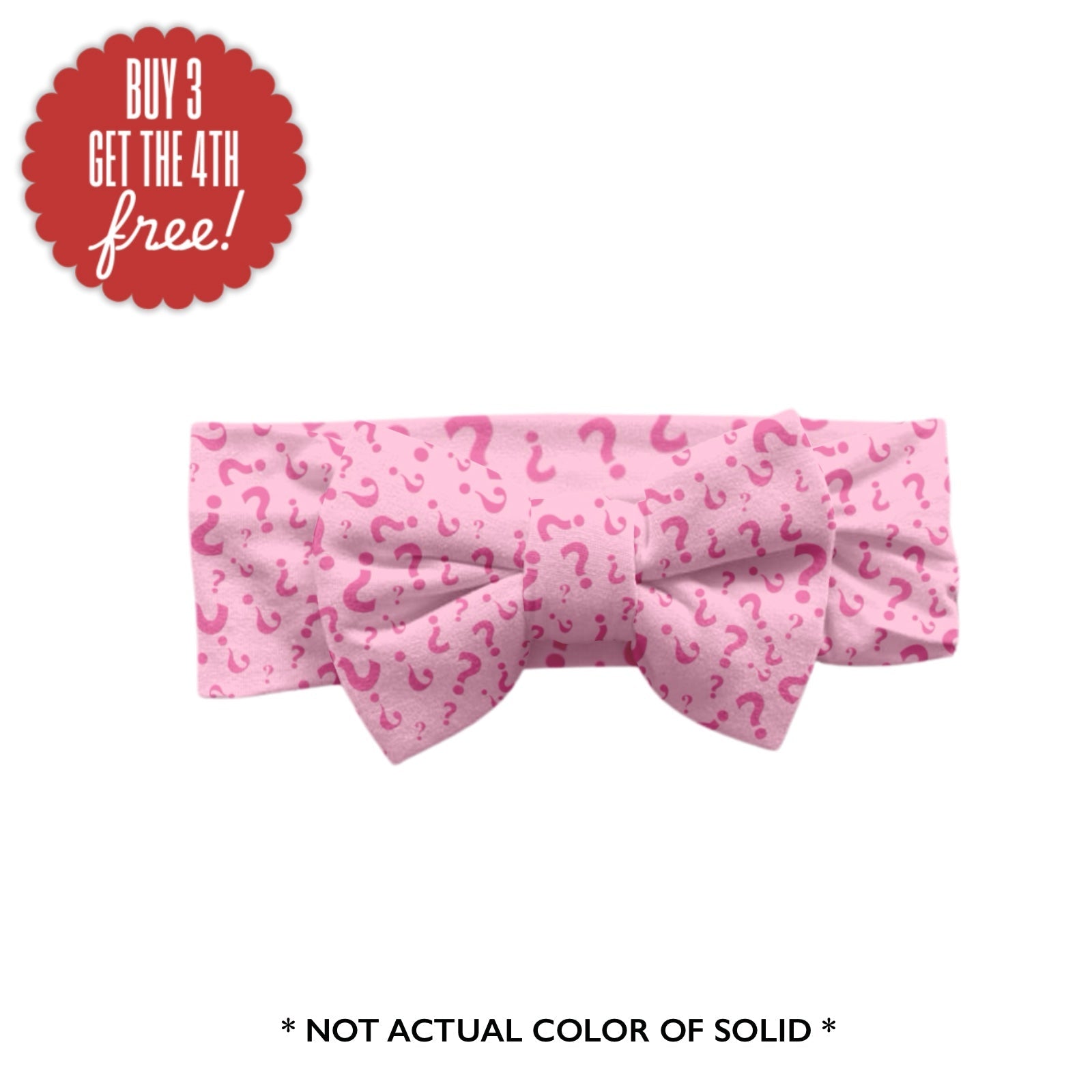 PREORDER SOLID BOW - MYSTERY GIRL PRINT A - The Sleepy Sloth