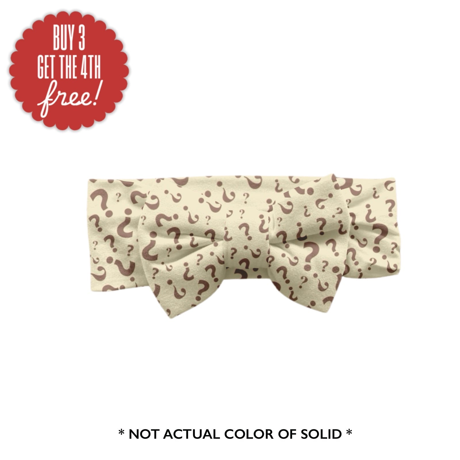 PREORDER SOLID BOW - MYSTERY NEUTRAL PRINT - The Sleepy Sloth