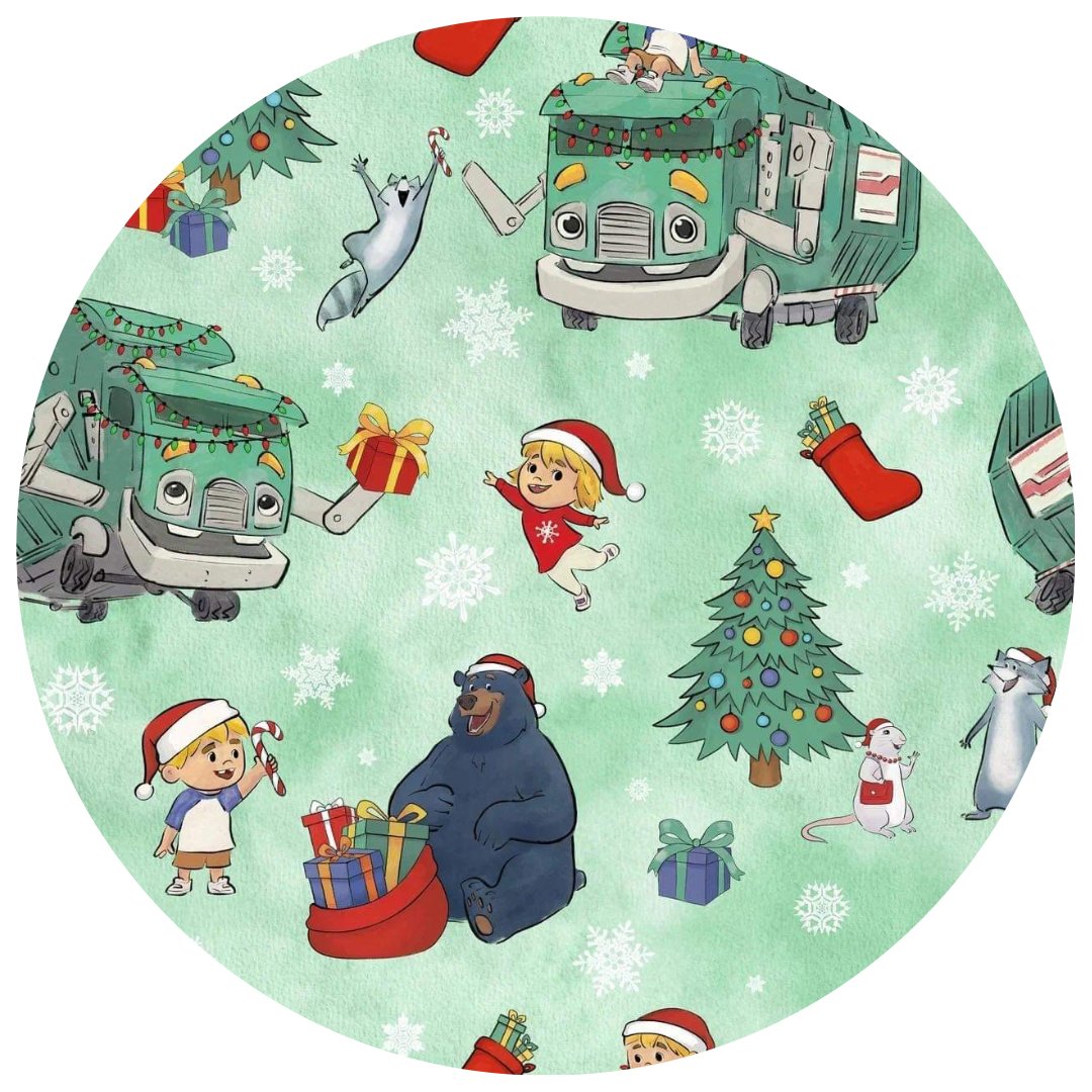 PREORDER SOLID WOMEN'S SHIRT - A TRASH TRUCK CHRISTMAS - The Sleepy Sloth