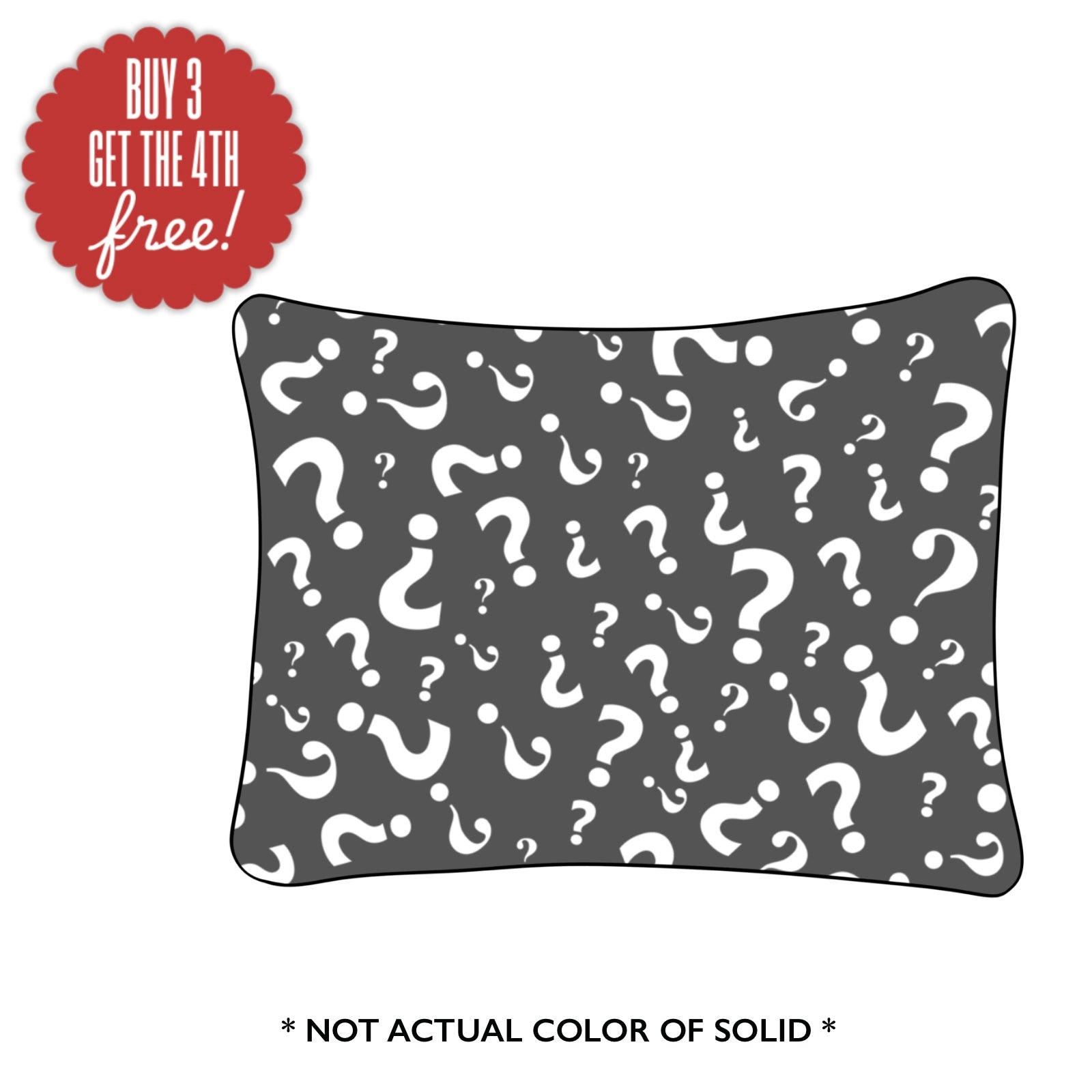 PREORDER STANDARD PILLOWCASE SET - MYSTERY BOY SOLID - The Sleepy Sloth