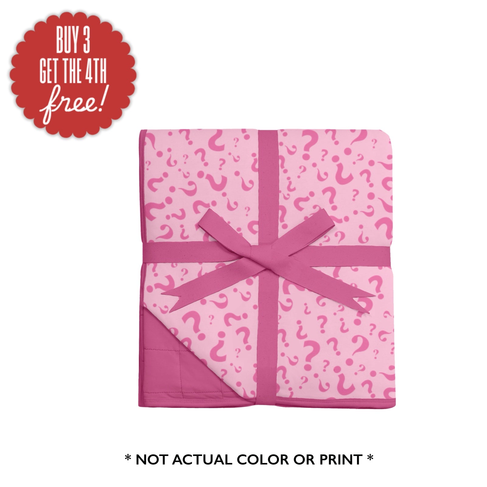 PREORDER TODDLER BLANKIE - MYSTERY GIRL PRINT A - The Sleepy Sloth