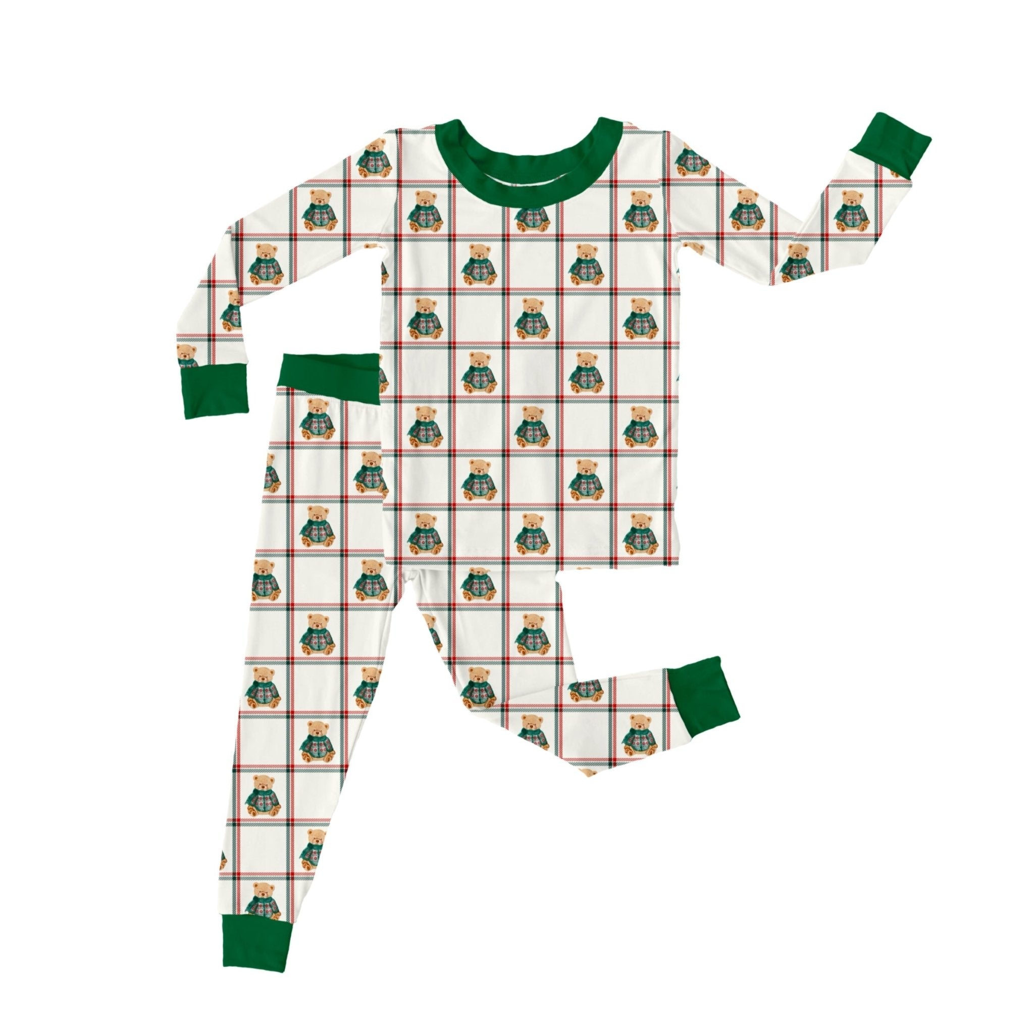 PREORDER TWO PIECE JAMMIES* - BEARY MERRY PREORDER - The Sleepy Sloth