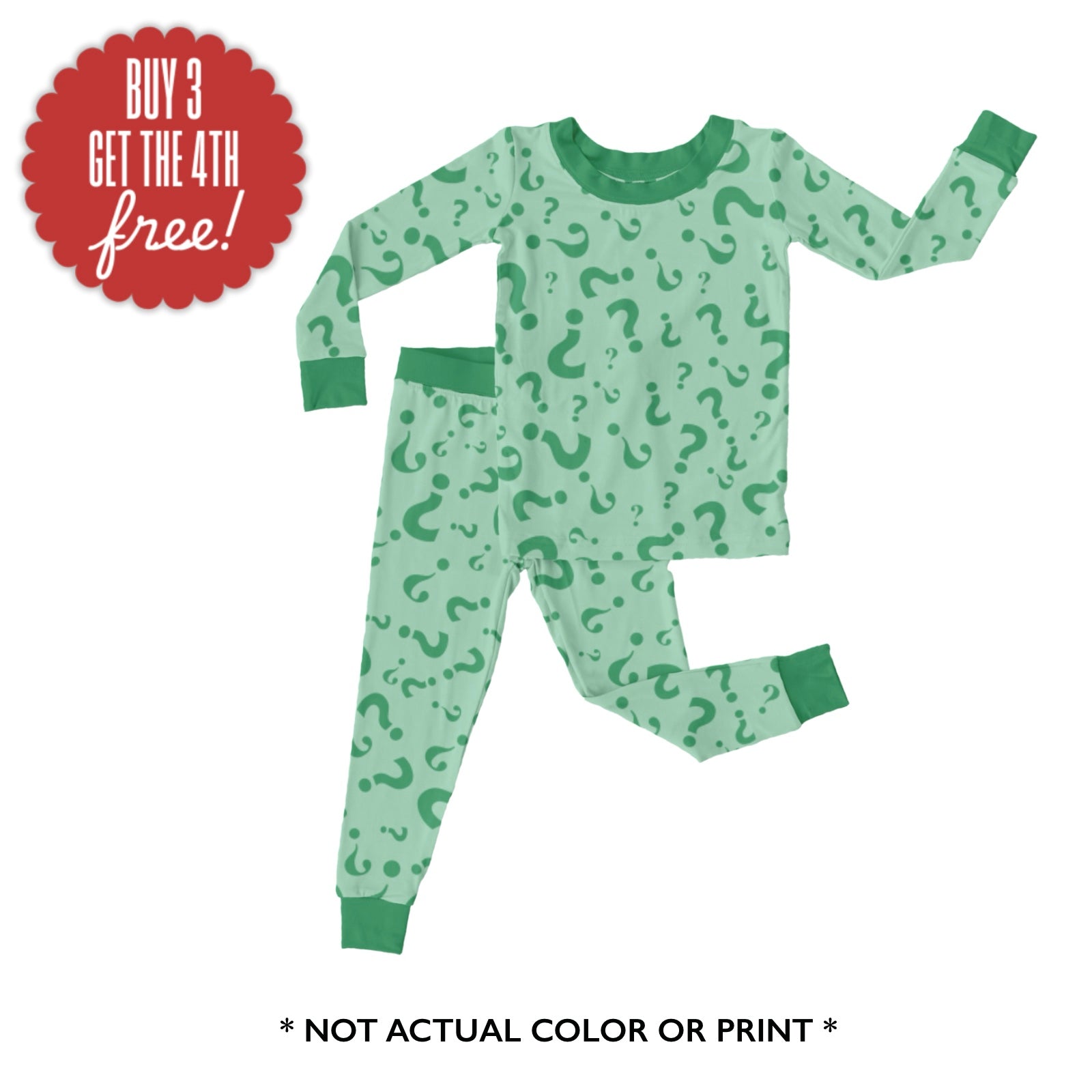 PREORDER TWO PIECE JAMMIES - MYSTERY BOY PRINT B - The Sleepy Sloth