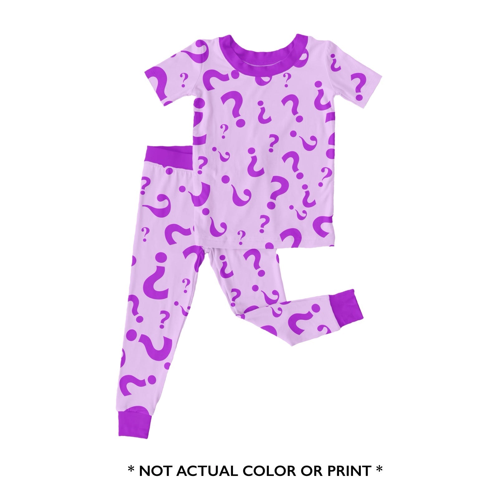 Preorder Two Piece Jammies - MYSTERY GIRL PRINT B - The Sleepy Sloth
