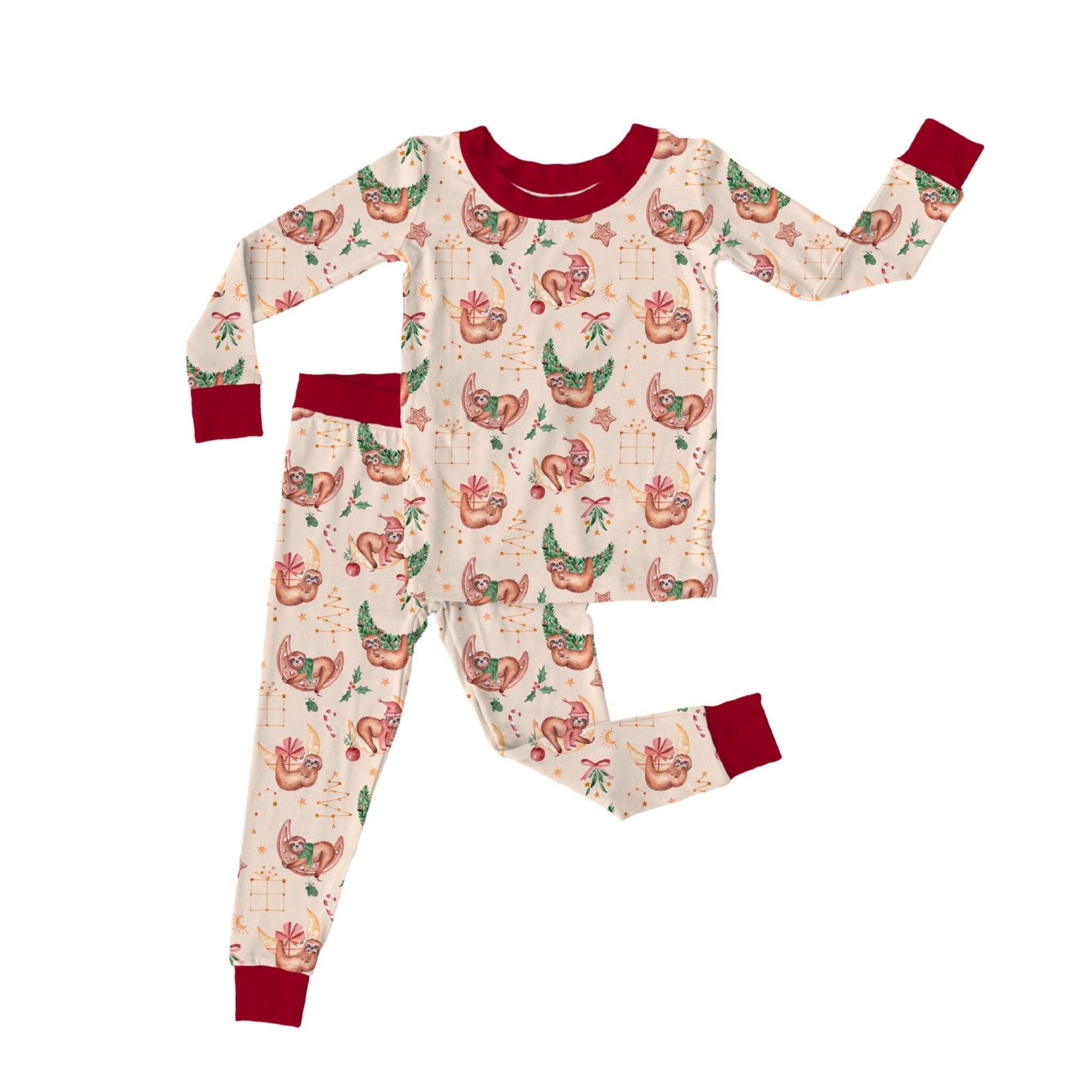 PREORDER TWO PIECE JAMMIES* - SLEEPY SLOTHMAS PREORDER - The Sleepy Sloth