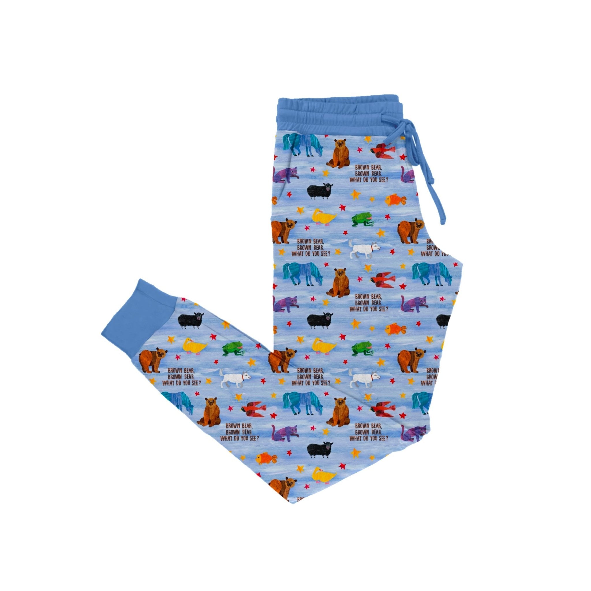 PREORDER WOMEN'S SLEEPY PANTS - Eric Carle™ BROWN BEAR BROWN BEAR - The Sleepy Sloth