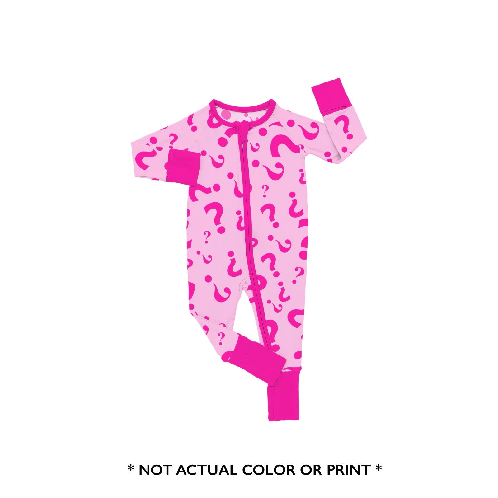 Preorder Zip Jammies - MYSTERY GIRL PRINT A - The Sleepy Sloth