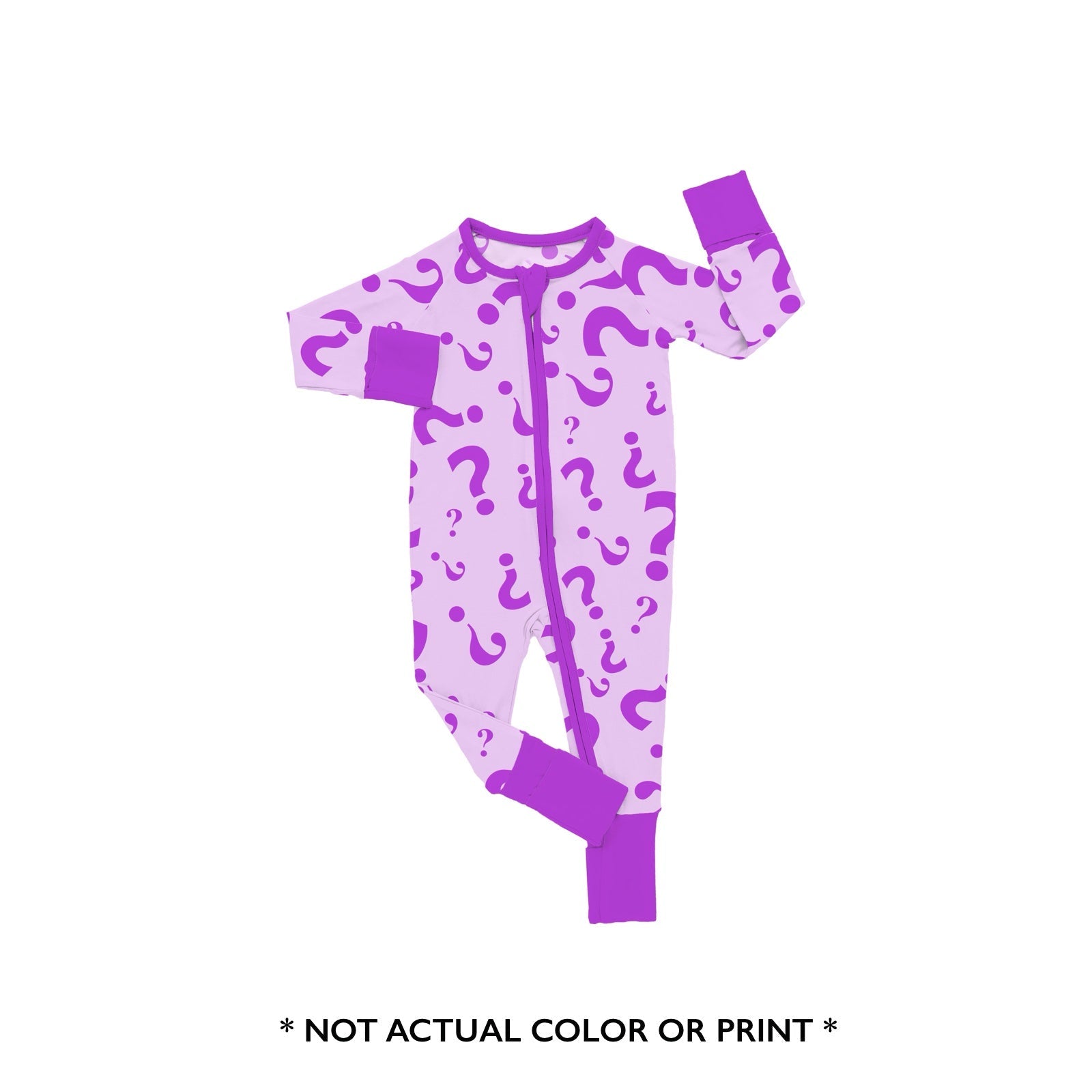 Preorder Zip Jammies - MYSTERY GIRL PRINT B - The Sleepy Sloth