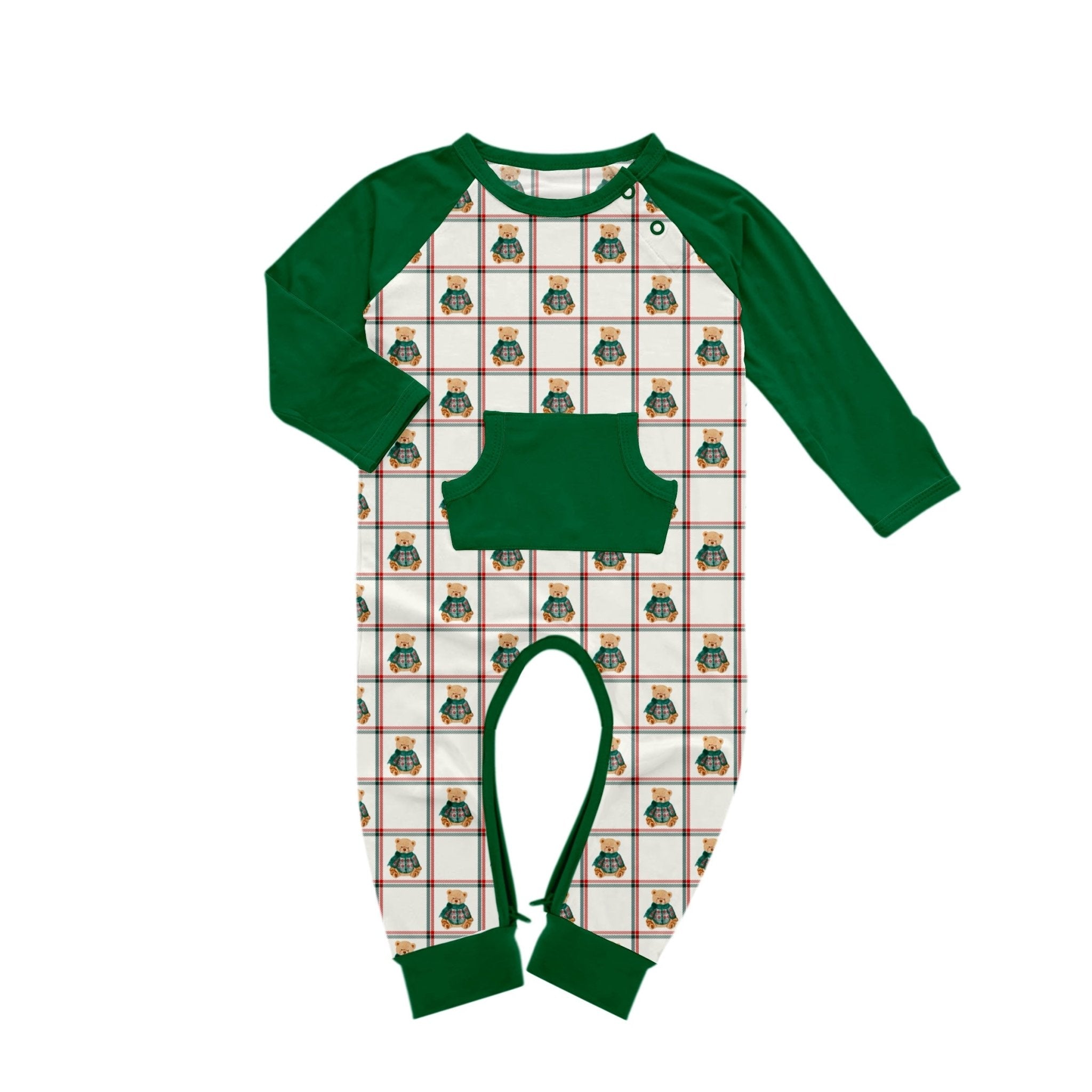 PREORDER ZIP LONGALL* - BEARY MERRY PREORDER - The Sleepy Sloth