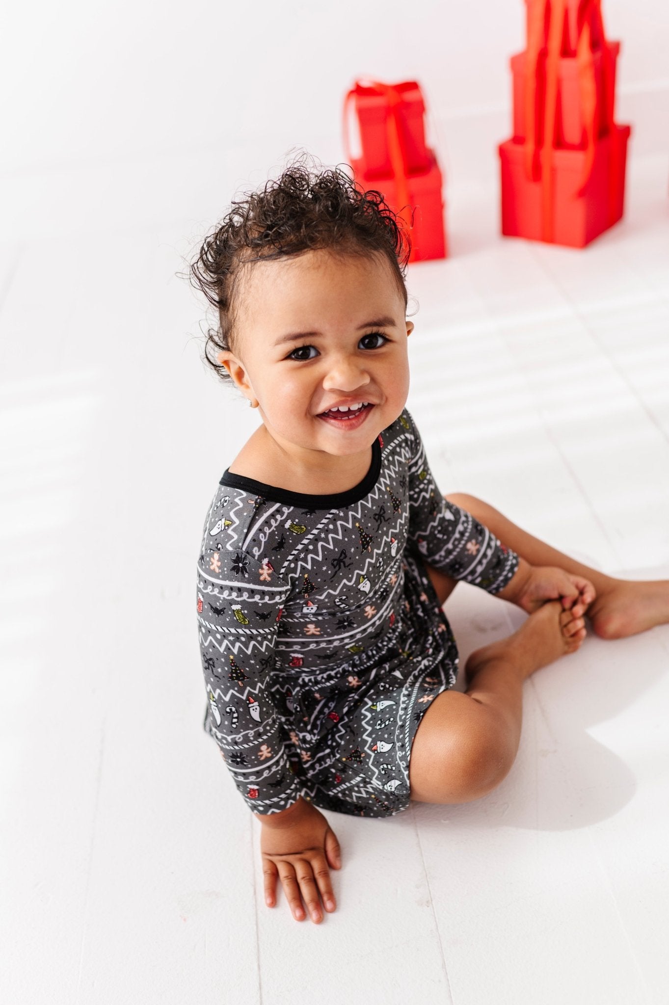 PRESALE BODYSUIT TWIRL DRESS - BOO HUMBUG - The Sleepy Sloth