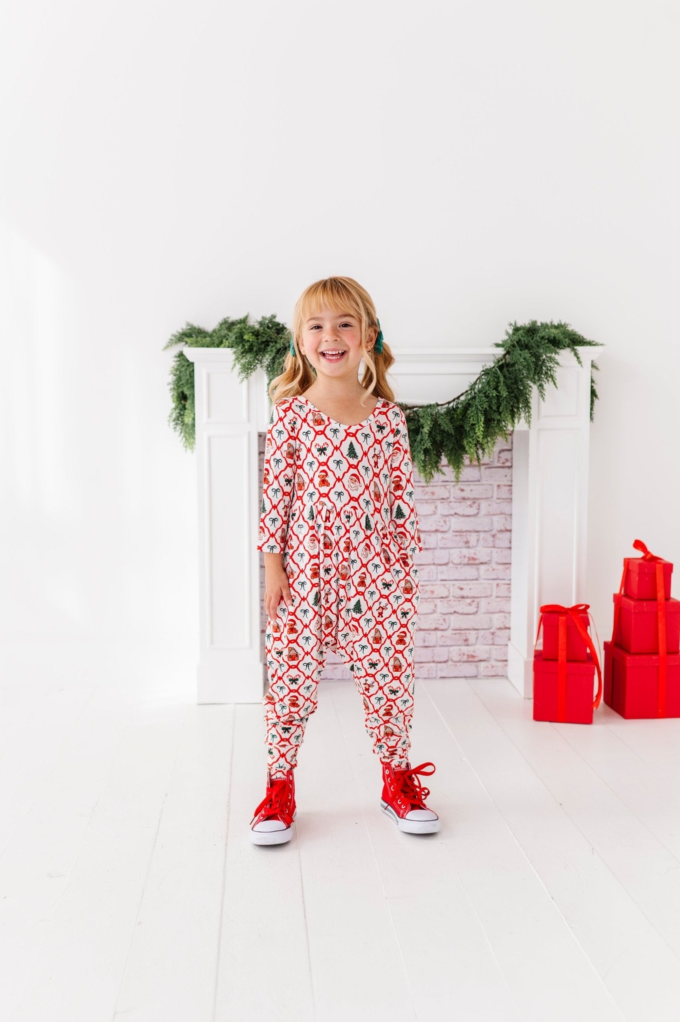PRESALE DUCKIE ROMPER - PEPPERMINT PARADE - The Sleepy Sloth