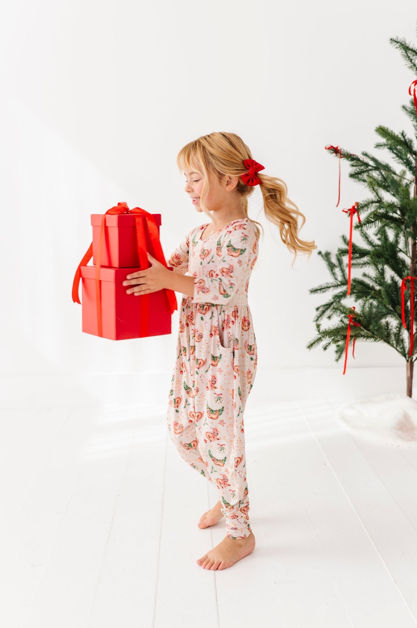 PRESALE DUCKIE ROMPER - SLEEPY SLOTHMAS - The Sleepy Sloth