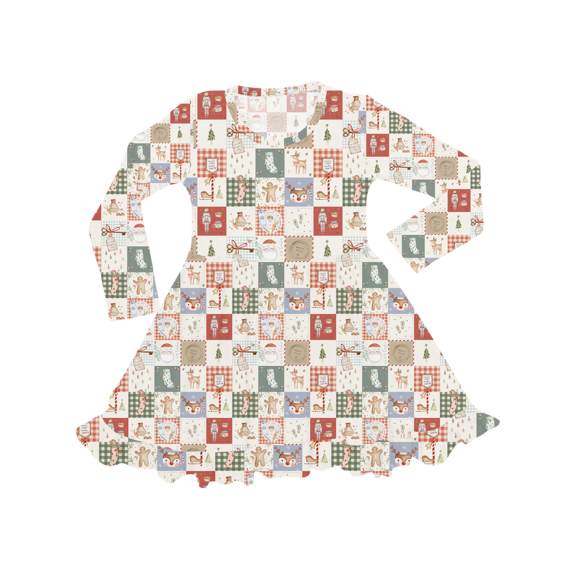 Preorder Twirlie Dress - Merry Mosaic