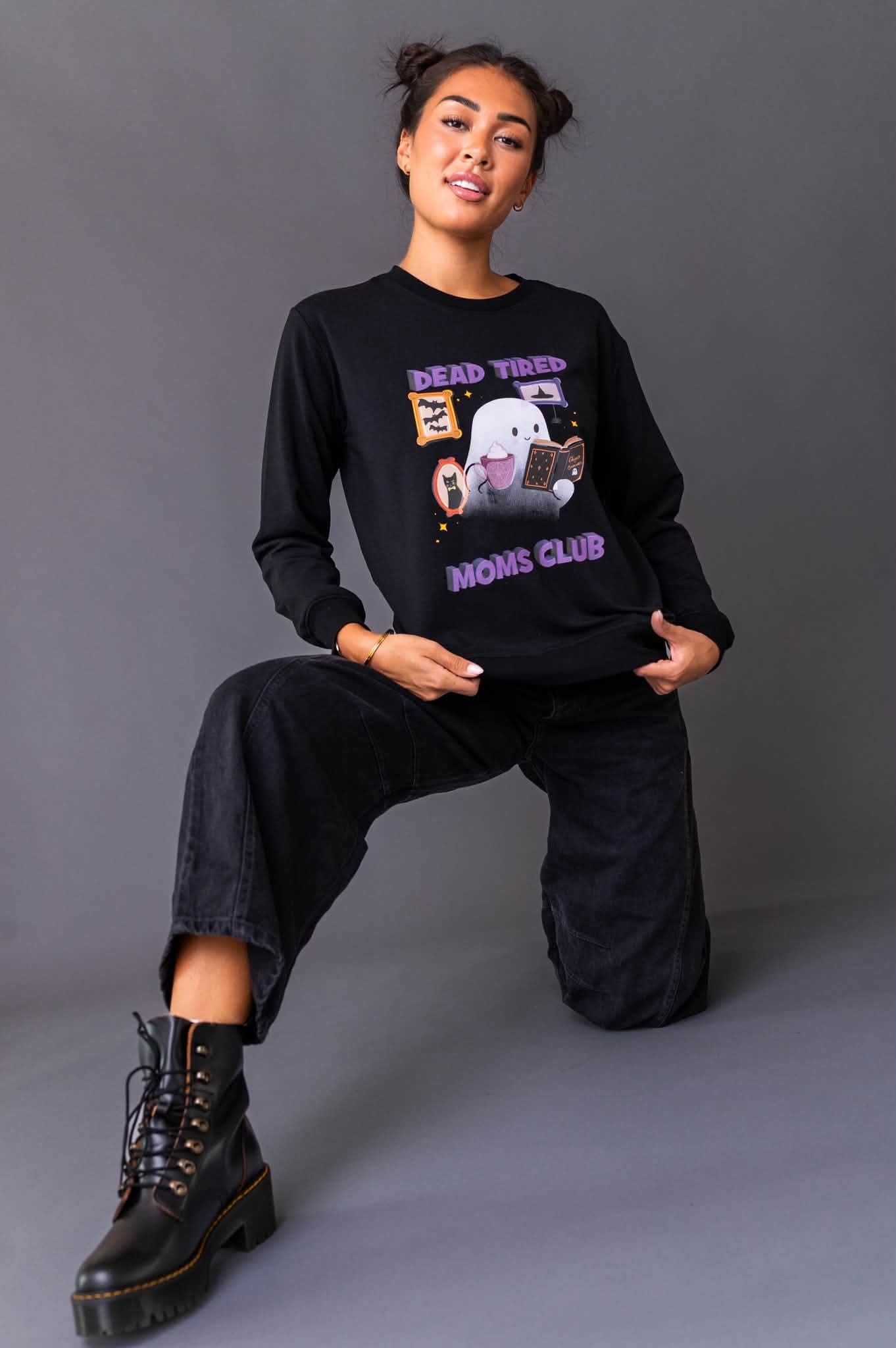 Women's Crewneck - Dead Tired Moms Club