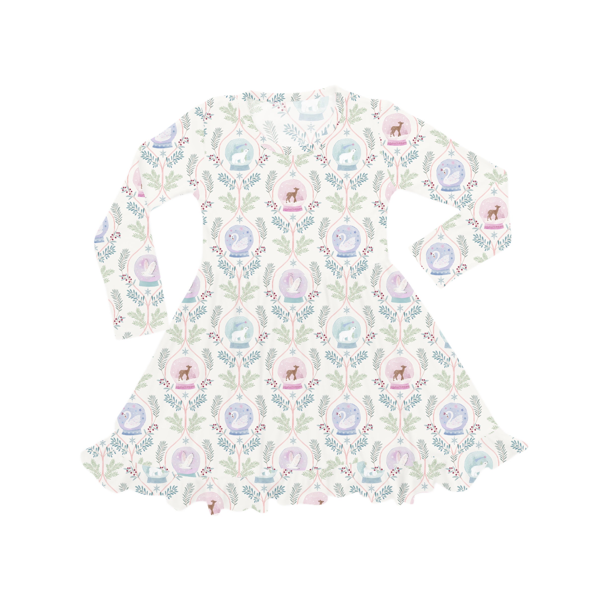 Preorder Twirlie Dress - Snow Much Wonder