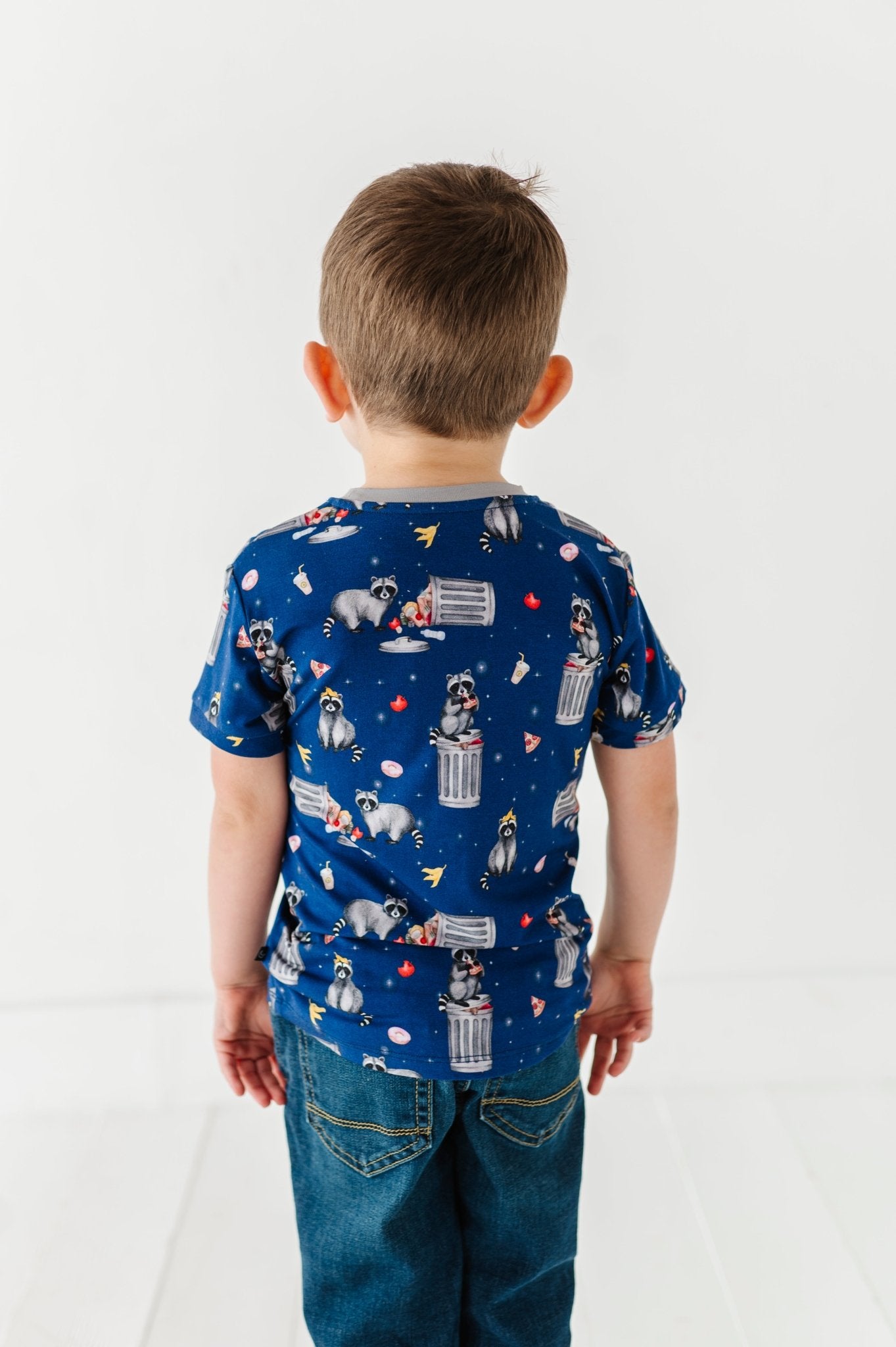 SHORT SLEEVE POCKET TEE - MIDNIGHT SNACK - The Sleepy Sloth