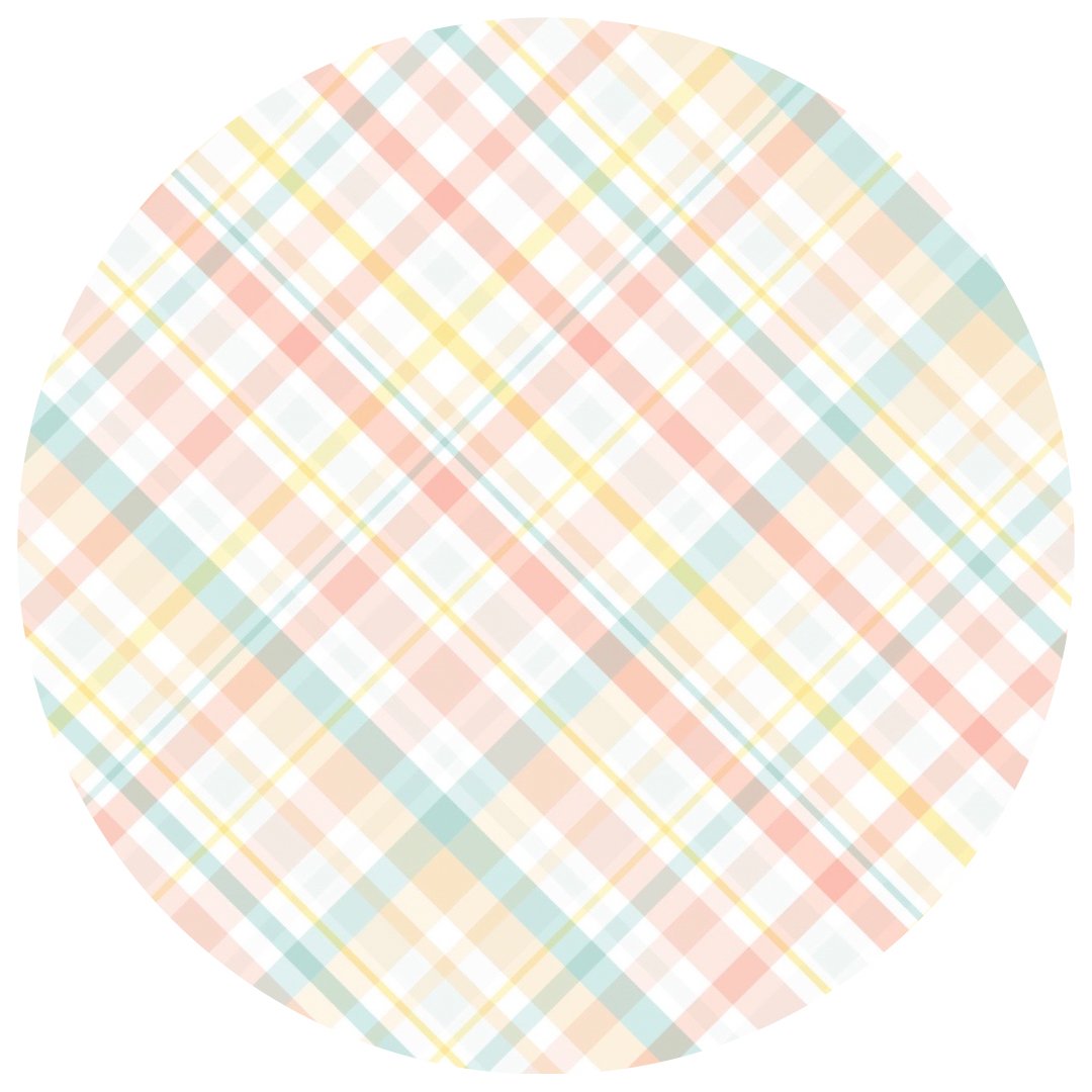 SOLID BOW - SPRING PLAID - The Sleepy Sloth