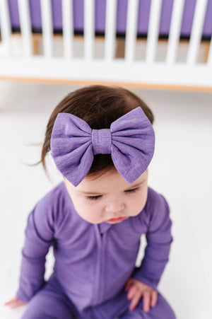 Solid Bow - Wisteria