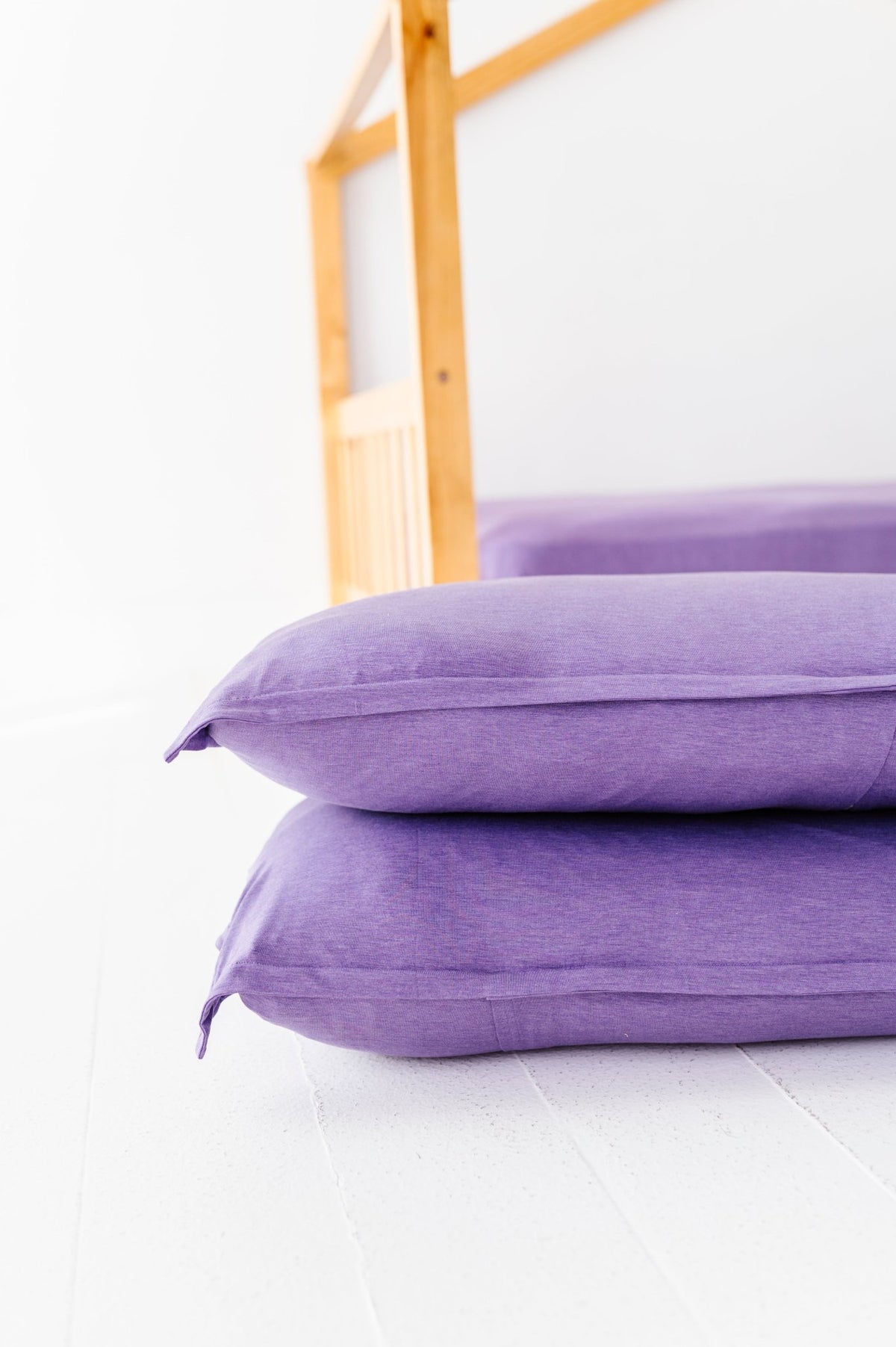 Solid Standard Pillowcase Set - Wisteria - The Sleepy Sloth