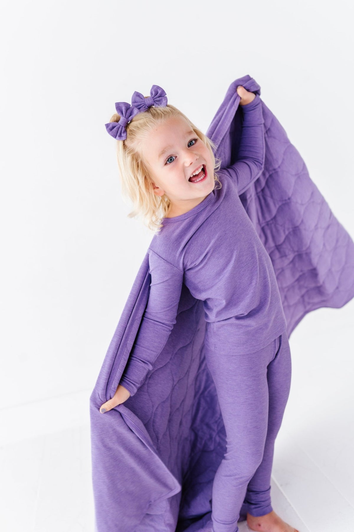 Solid Toddler Blankie - Wisteria - The Sleepy Sloth