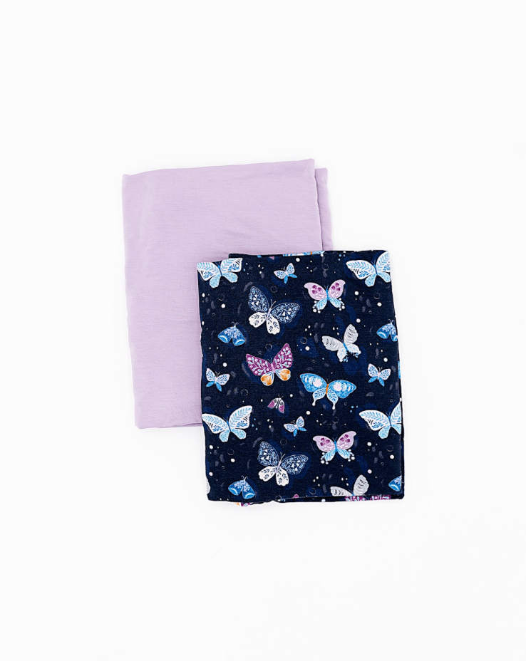 Standard Pillow Case Set - INDIGO SKIES - The Sleepy Sloth