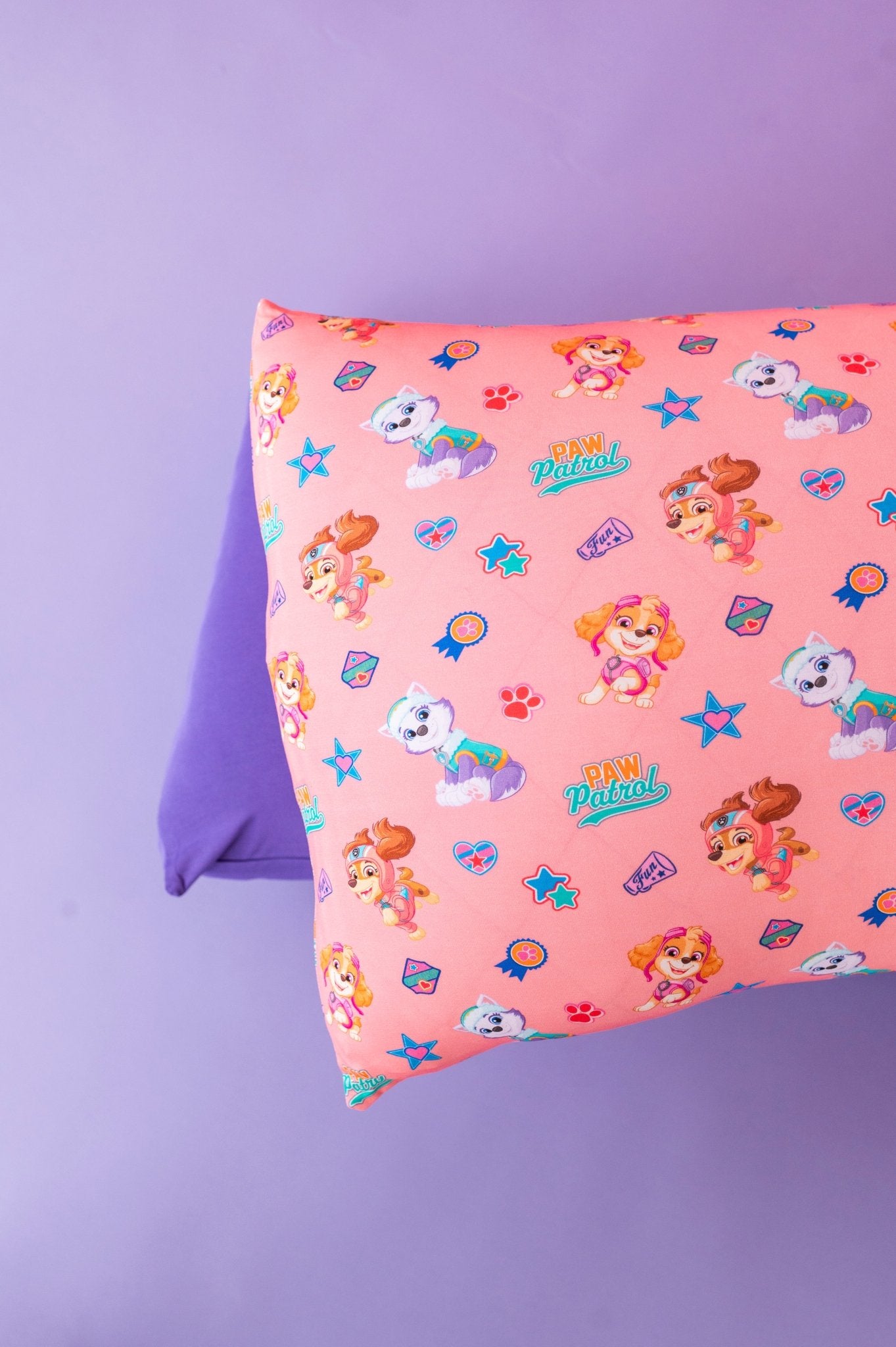 STANDARD PILLOW CASE SET - PAW PATROL™ ALL - STARS PAWfect Pink Crew - The Sleepy Sloth