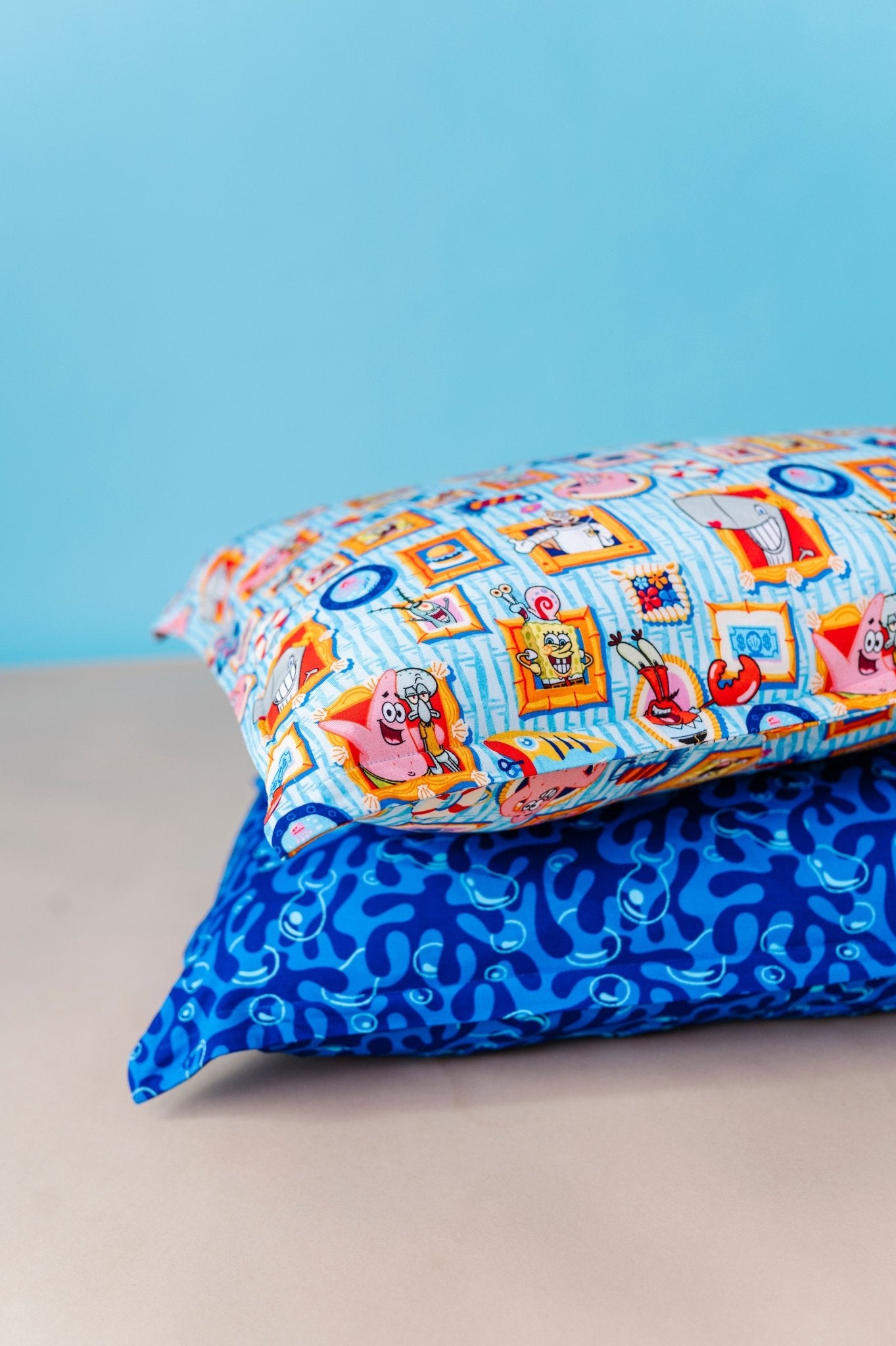 Standard Pillow Case Set - Spongebob Squarepants™ Bikini Bottom - The Sleepy Sloth